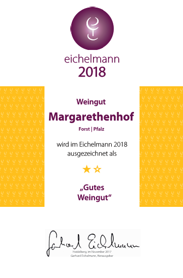 Eichelmann Urkunde 2017